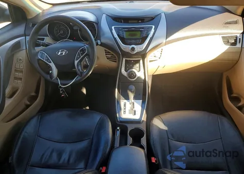 2013 Hyundai Elantra Gls z USA, uszkodzony, nr VIN 5NPDH4AE5DH158984